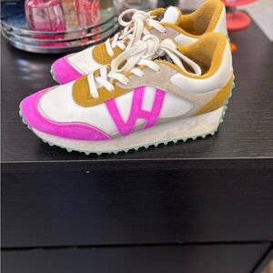 Vintage Havana Pink and Brown Sneakers